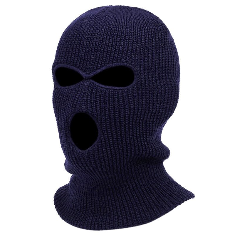 Full Face Cover Ski Mask Hat Balaclava Army CS Windproof Knit Winter Warm Unisex