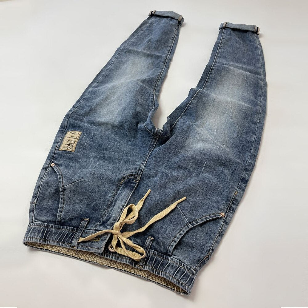 Jeans Men&#39;s Slim Small Feet Long Pants Versatile Stretch Men&#39;s Casual Wear pantalones hombre men clothing cargo pants men