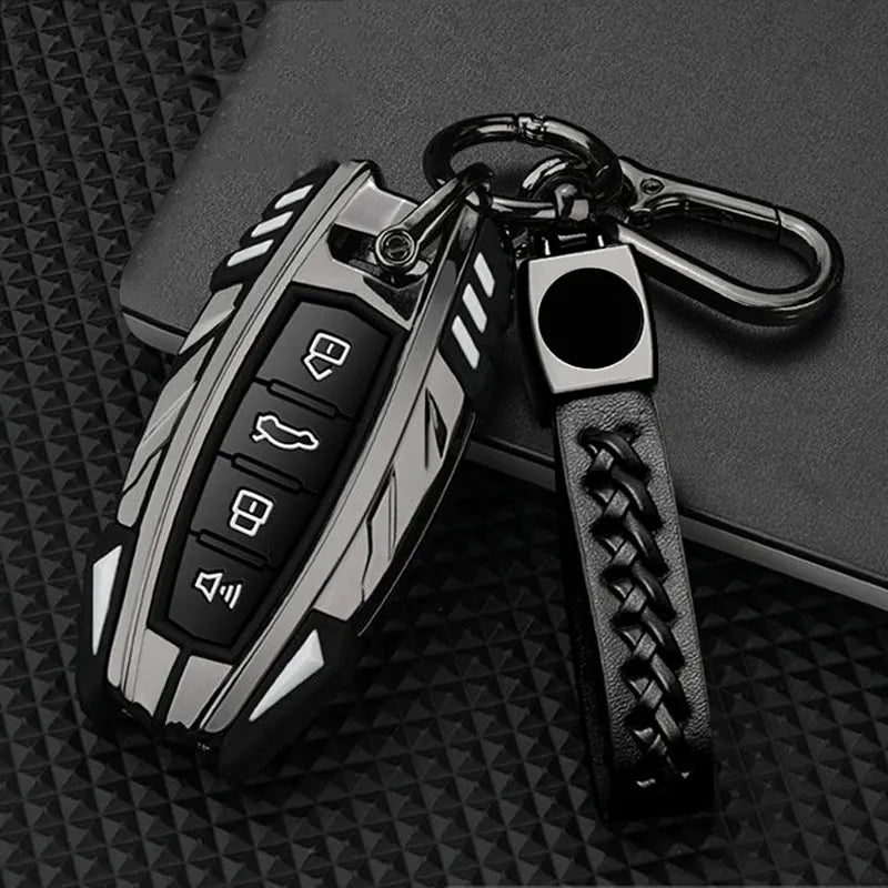 Alloy Key Case for Haval F7x H6 2023 Accessories Car Key Cover Keychain for Haval Jolion Joico Jollein F7 H6 Jolyon F7H Dargo