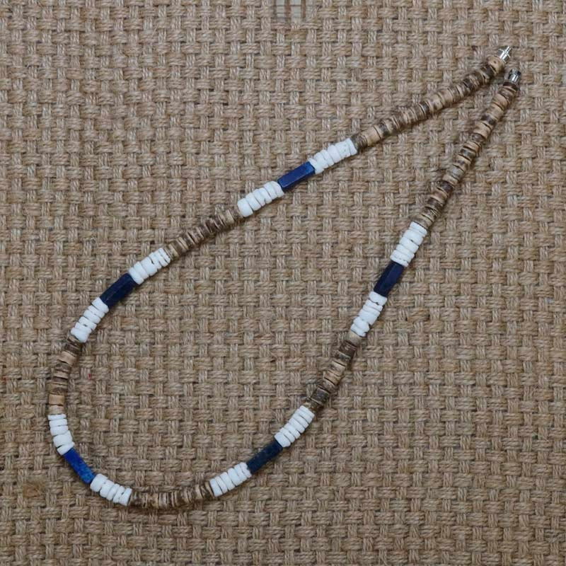 Summer Beach Bohemia Surfer Necklace For Men Simple Geometric Tribal Ethnic Coconut Shell Beaded Necklace Men Jewelry