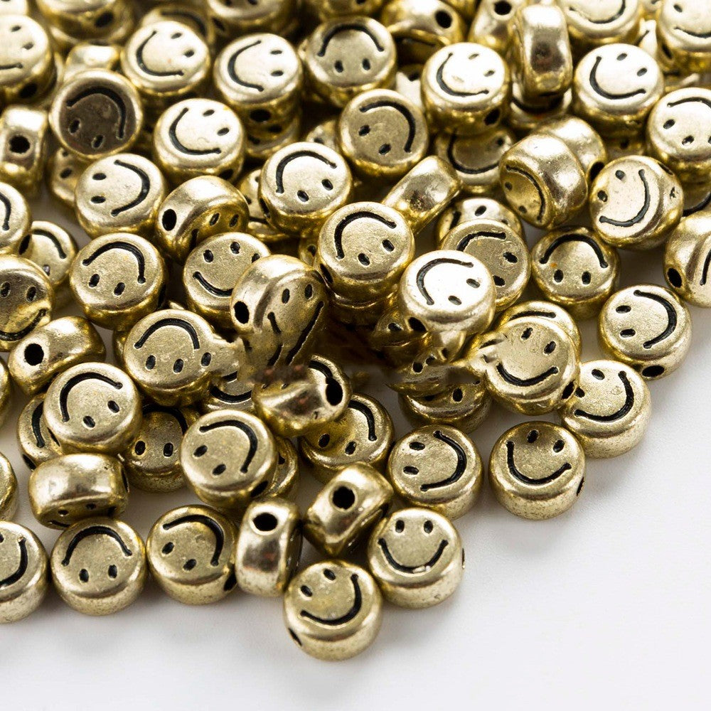 Smiley Beads Plastic Beads Ornament Accessories