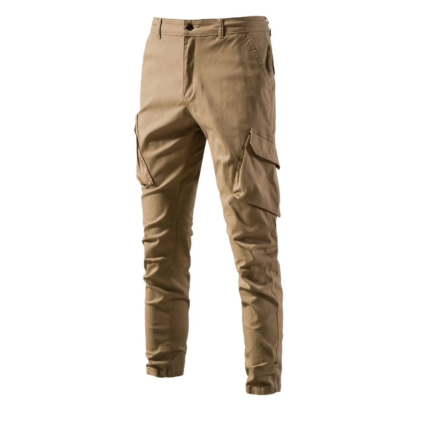 Men Trousers Solid Color Slim Fit Men's Pants New Spring Autumn High Quality Classic Business Pants Men