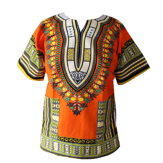 XXXL African Fashion Dashiki Design Floral Dress African Traditional Print Dashiki Dress for Men and Women