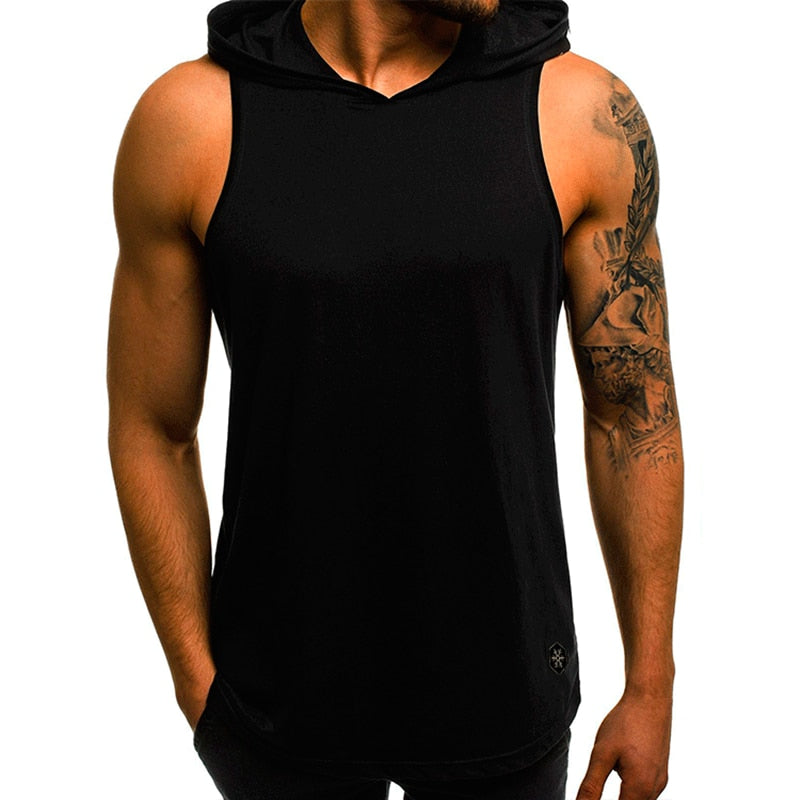 MRMT 2023 Brand New Men&#39;s Tank Tops Casual Black Gym Men Tank Top Hoodies Vests Tees Hoody Man Sleeveless Tee Shirts For Male